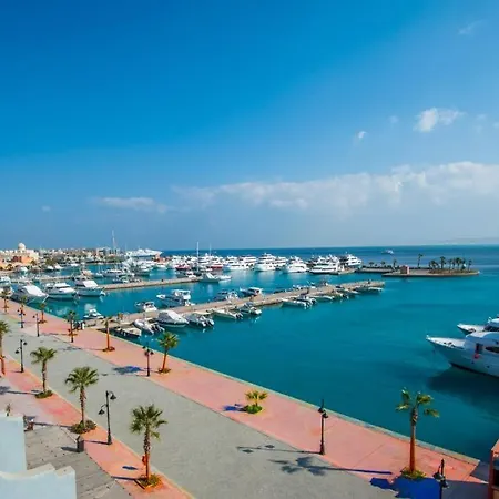 Outstanding Apartment With Marina Hurghada View Exterior photo